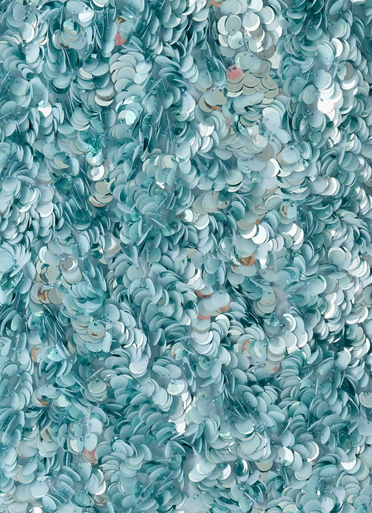 Alayna Sequin Top - Aqua