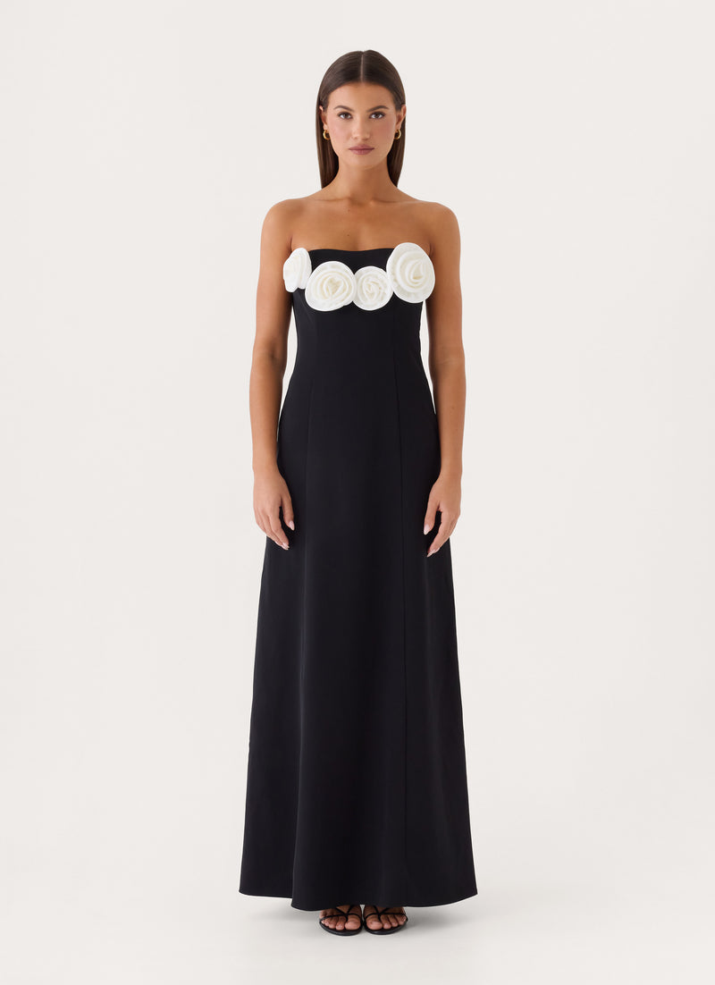 Alessandria Maxi Dress - Black