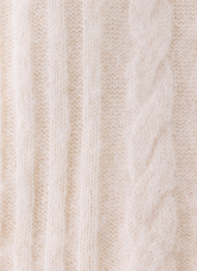 Aleyah Knit Jumper - Cream