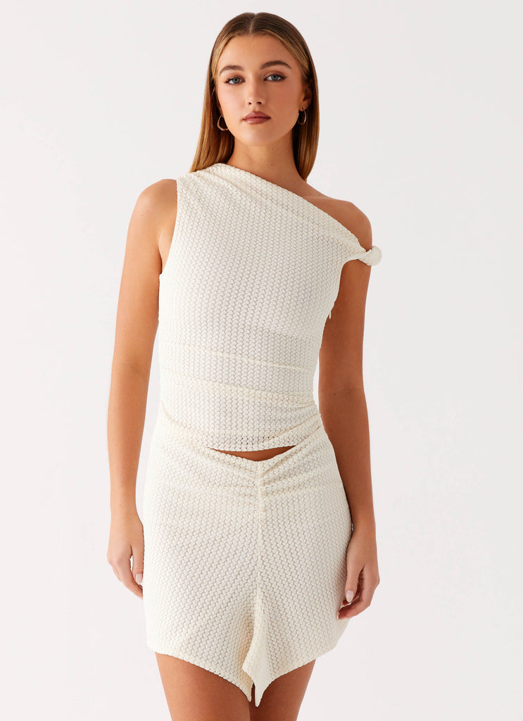 Alina Mini Dress - Ivory
