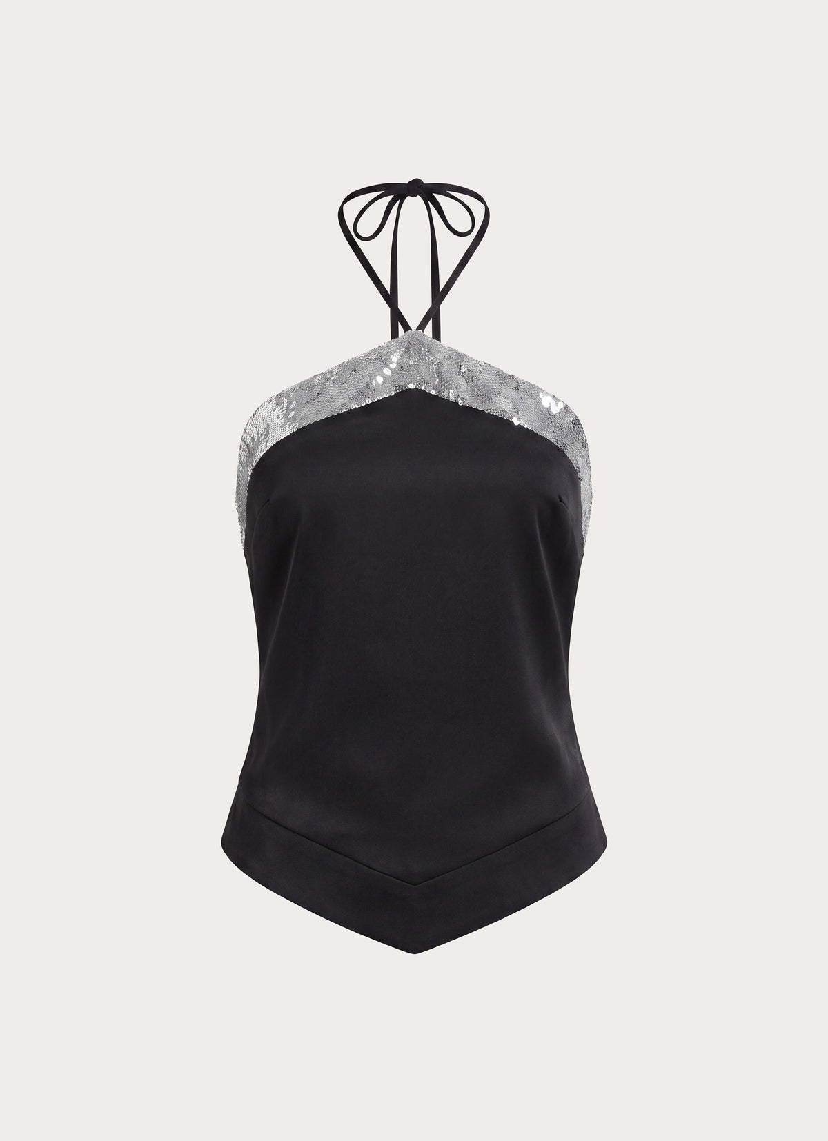 Alyxa Halter Top - Black