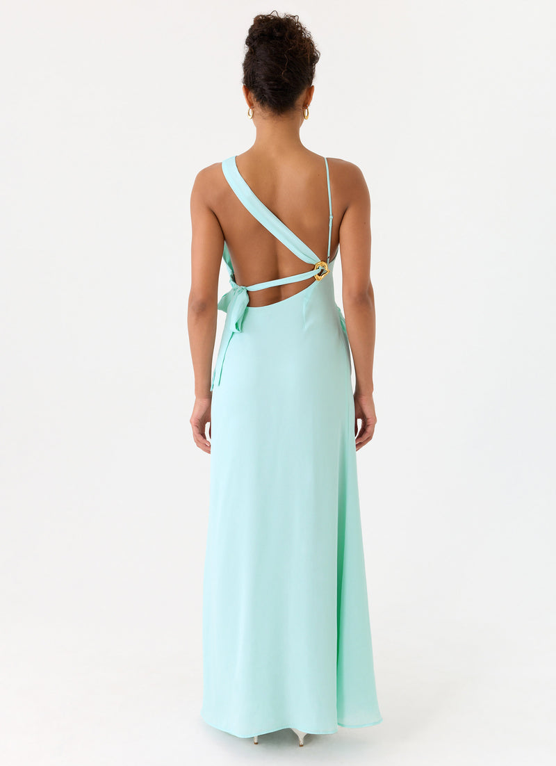 Analia Maxi Dress - Aqua
