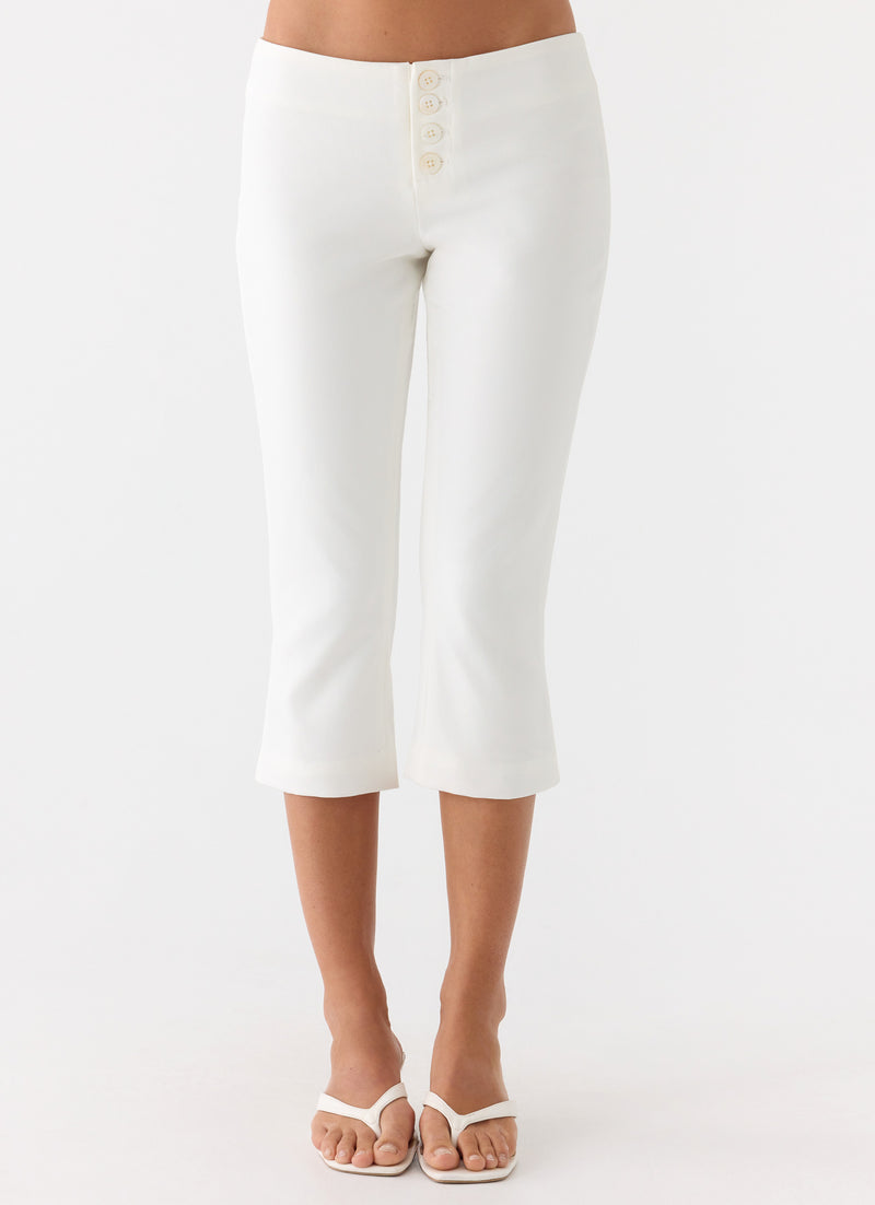 Andrea Pants - White