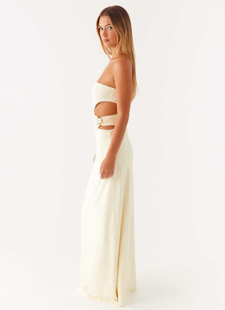 Anetta Maxi Dress - Yellow