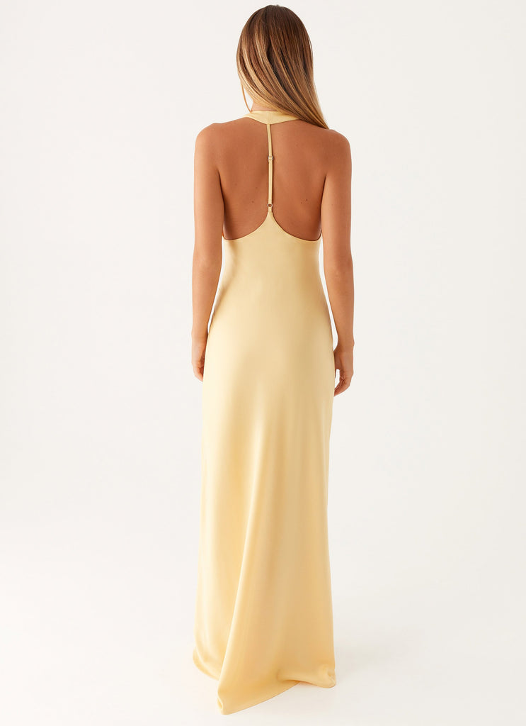 Angie Maxi Dress - Yellow