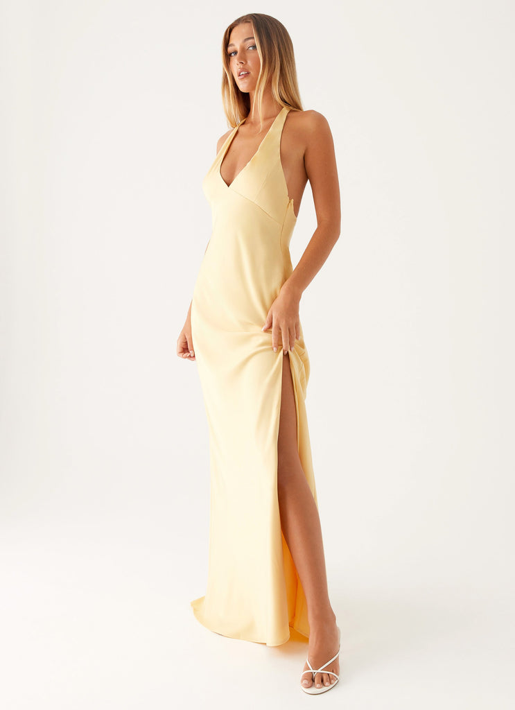 Angie Maxi Dress - Yellow