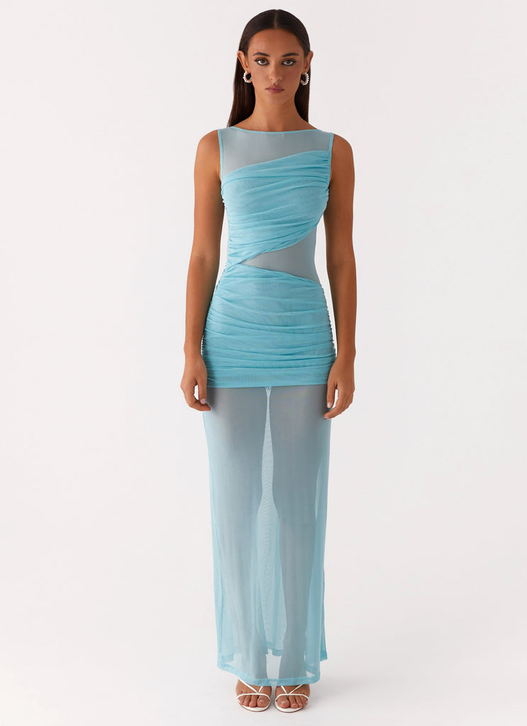 Apollo Maxi Dress - Aqua