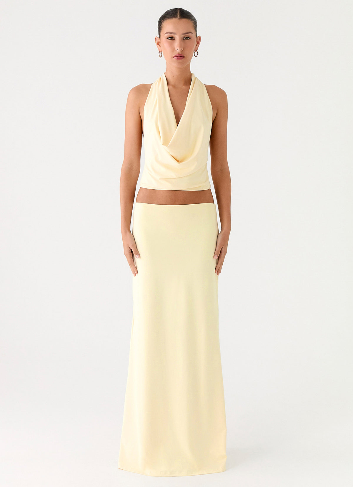 Ashi Maxi Skirt - Yellow