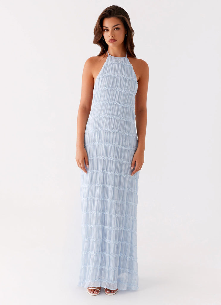 Aullie Maxi Dress - Blue