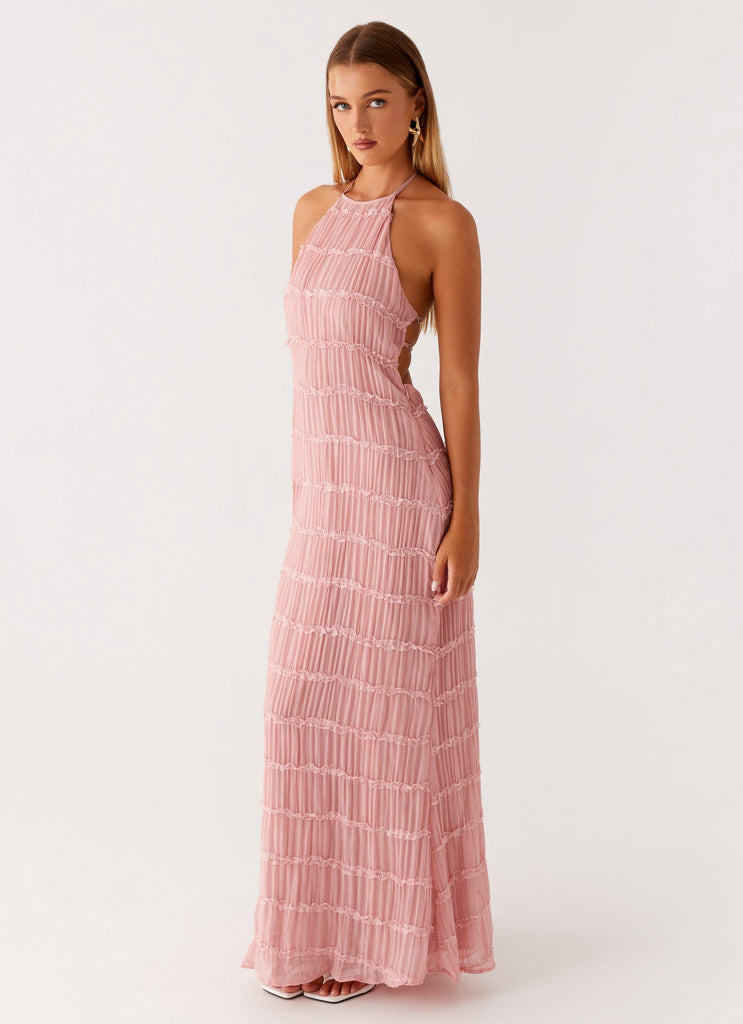 Aullie Maxi Dress - Pink