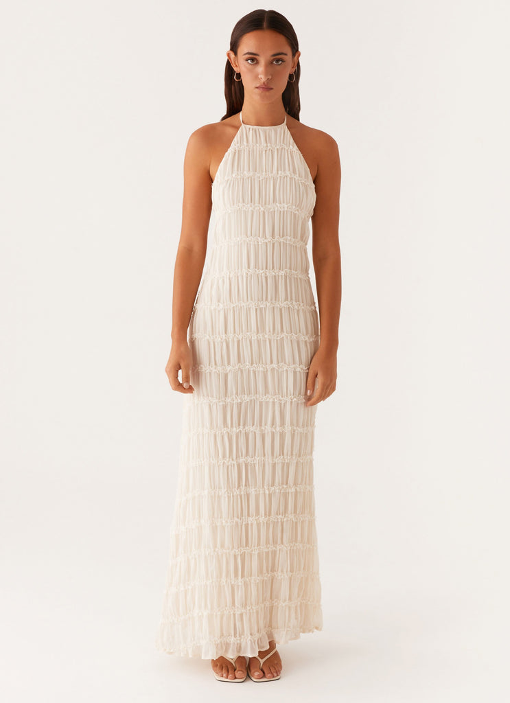 Aullie Maxi Dress - Ivory