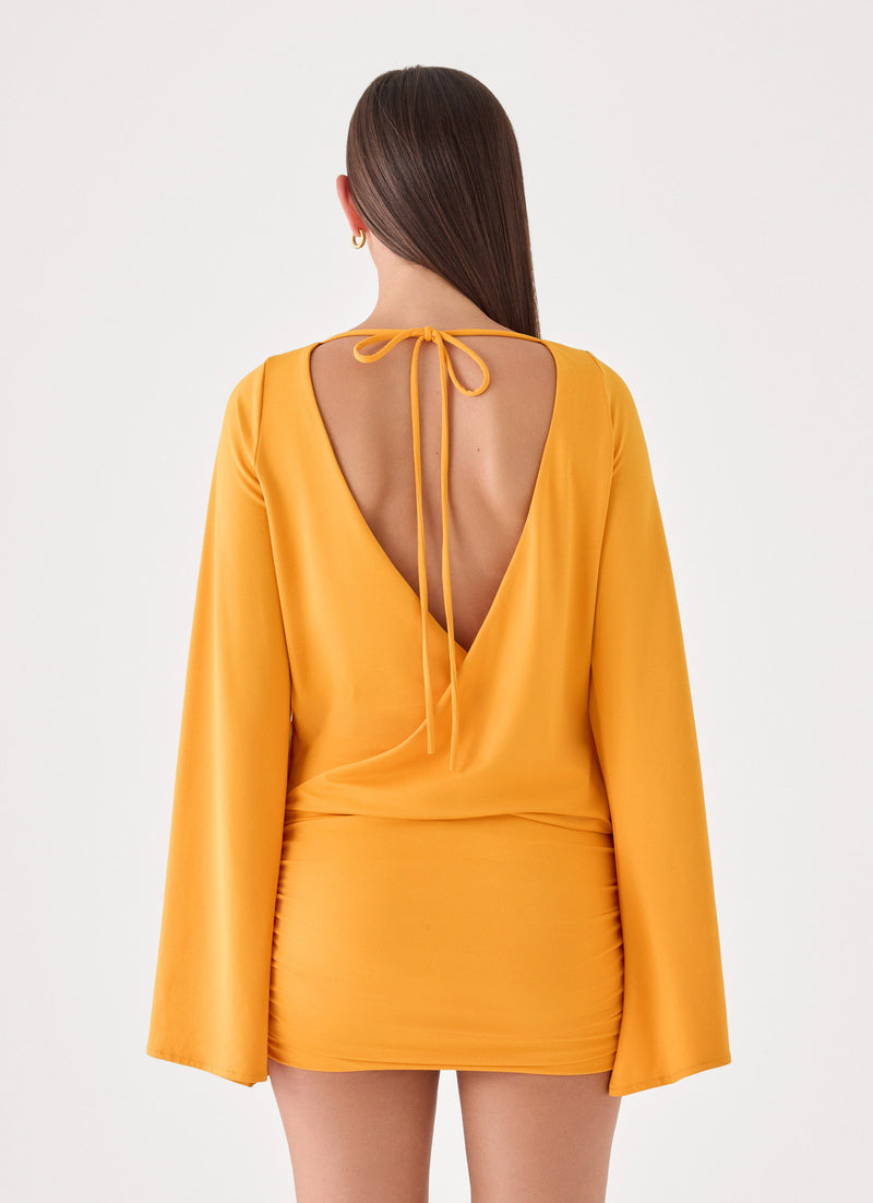 Azria Mini Dress - Saffron