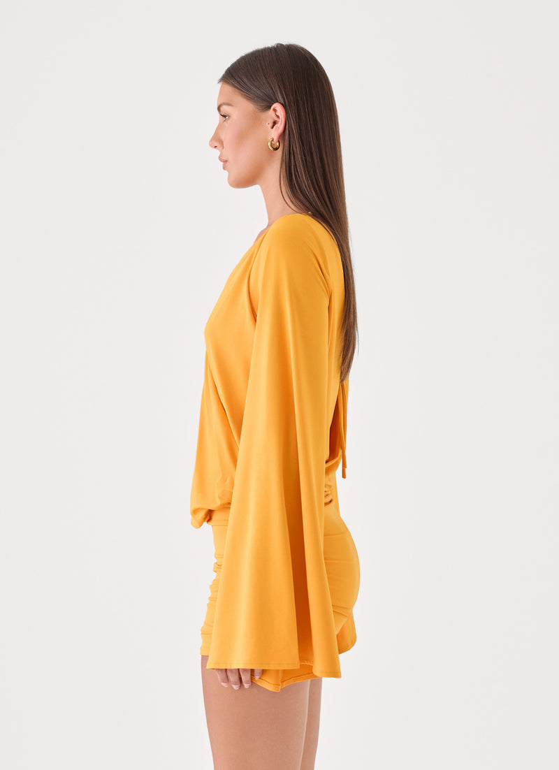 Azria Mini Dress - Saffron