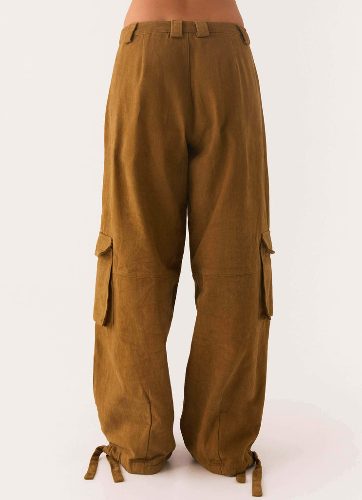 Back In Time Cargo Pant - Brown