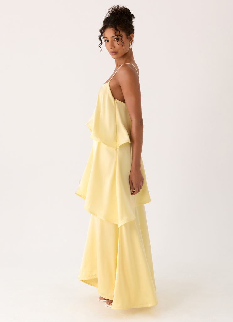 Becka Maxi Dress - Yellow
