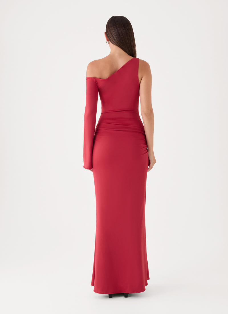 Bellarose Maxi Dress - Pomegranate Red