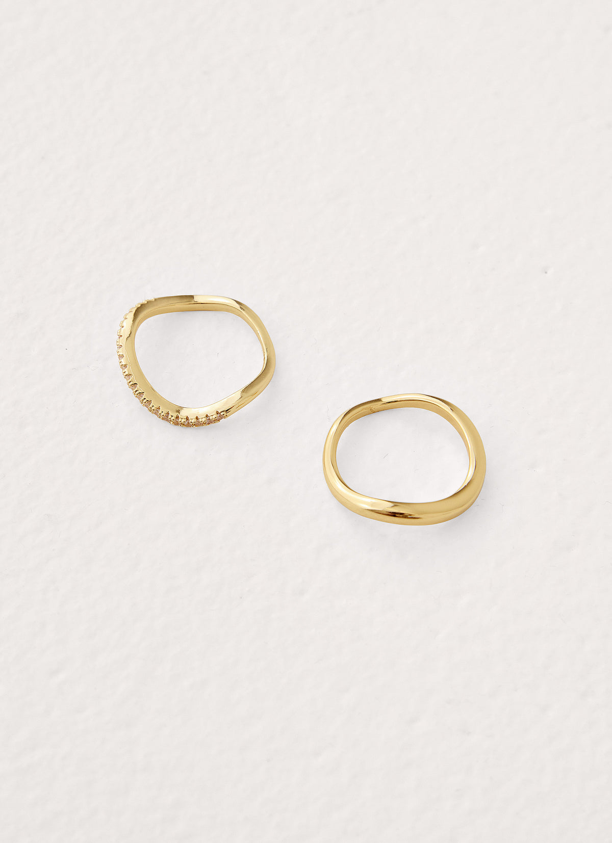 Bexley Ring Stack - Gold