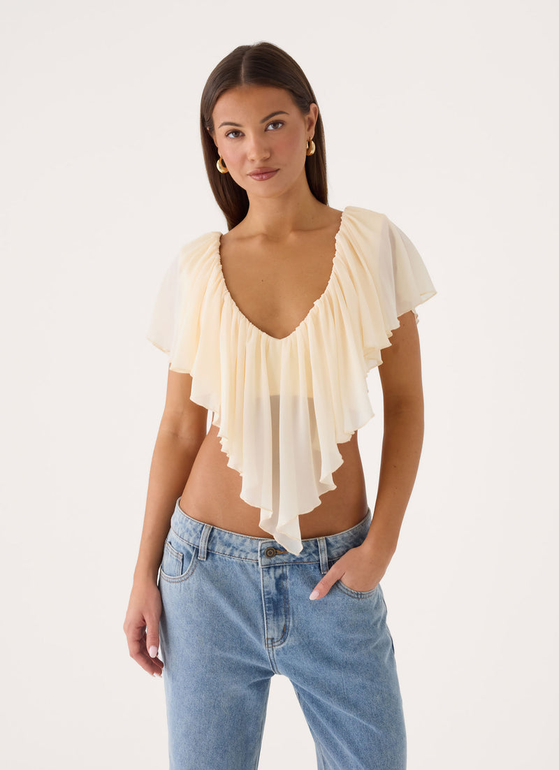 Biebra Top - Butter