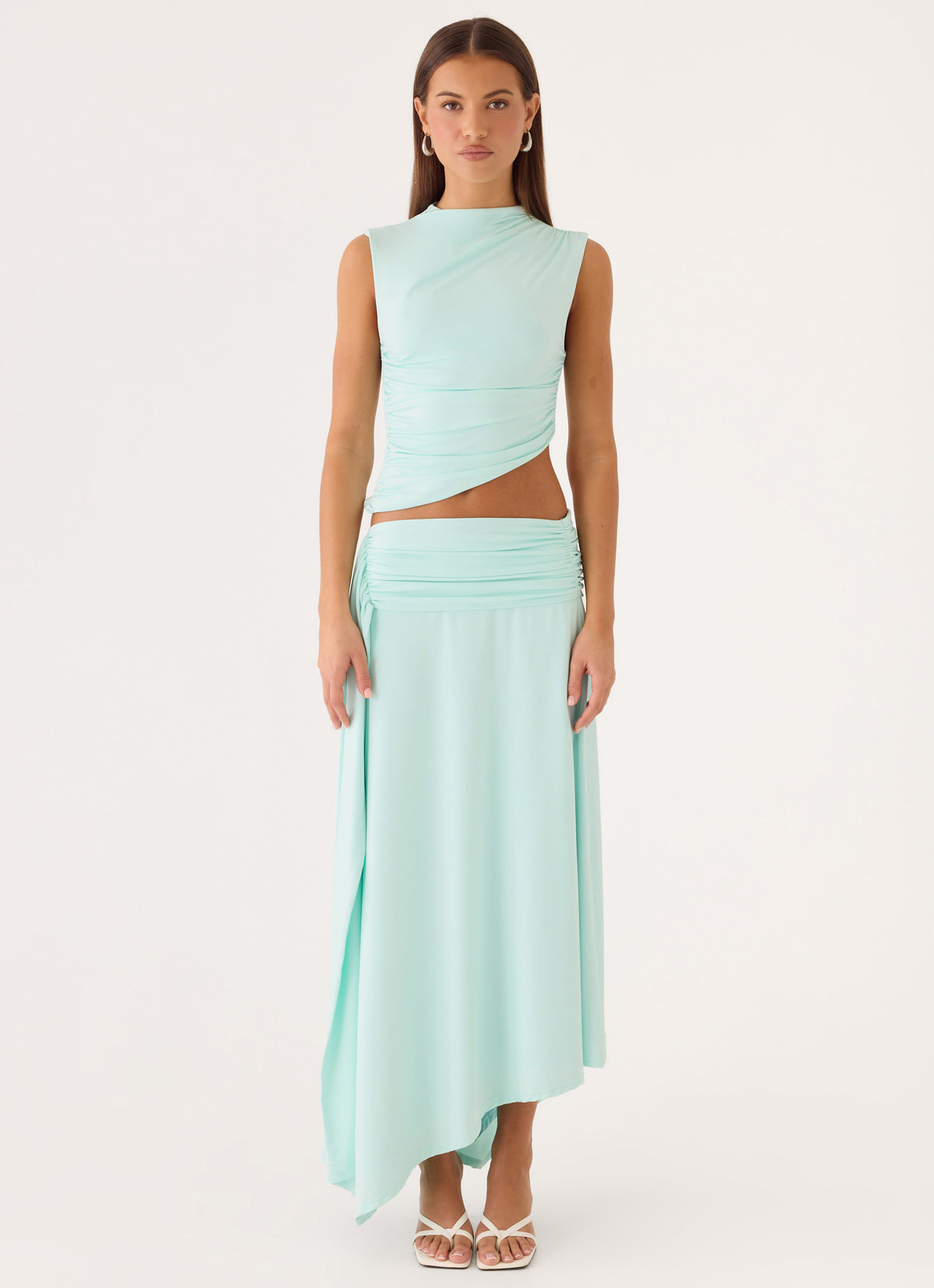 Briege Top - Aqua