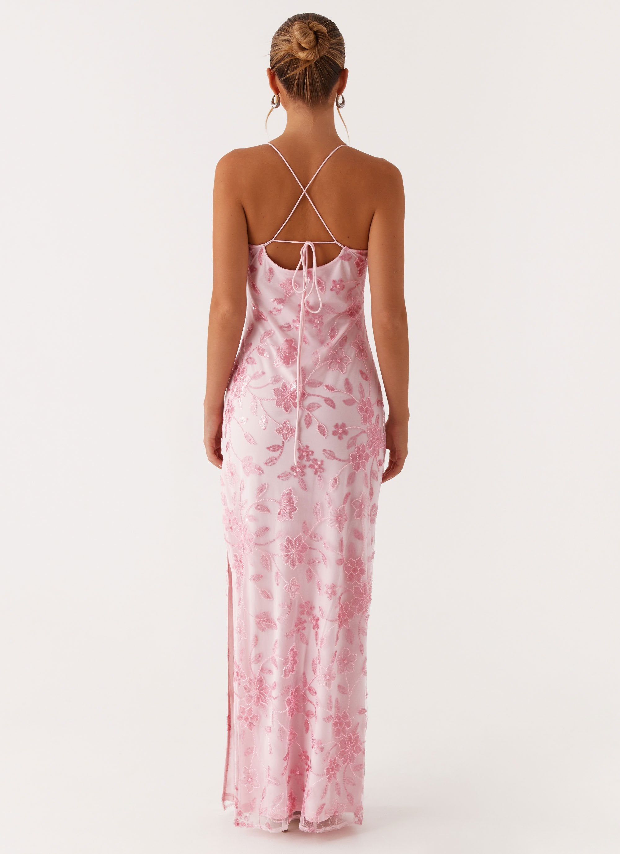 Bright Lights Beaded Maxi Dress