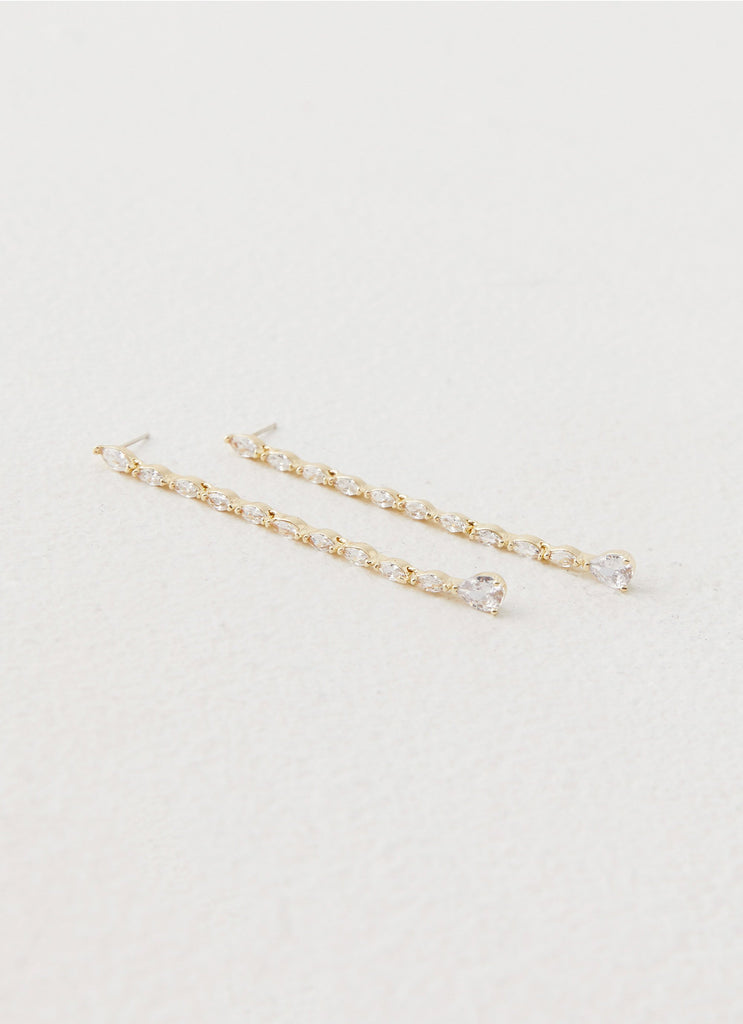 Brightest Star Earrings - Gold