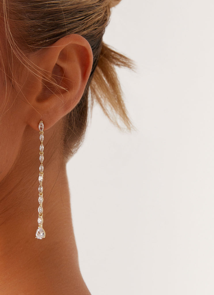 Brightest Star Earrings - Gold