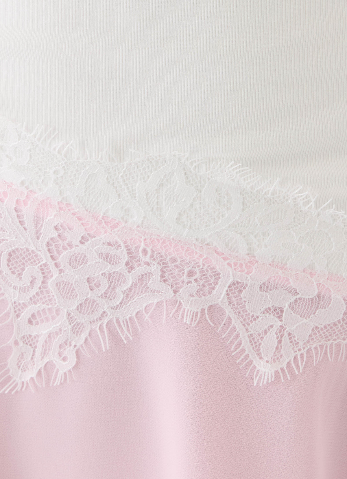 Brionee Midi Dress - White Pink