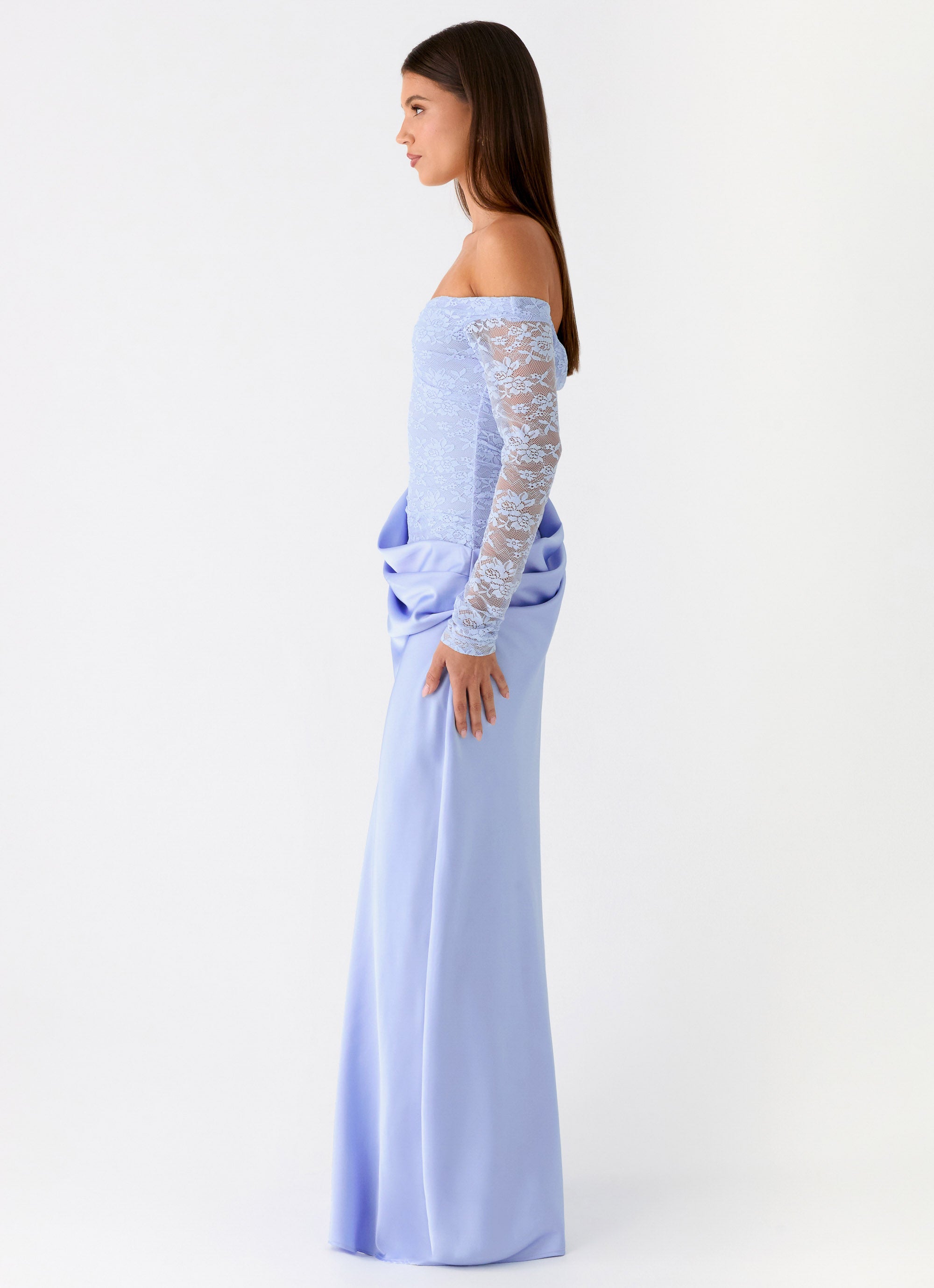 Burke Off Shoulder Maxi Dress