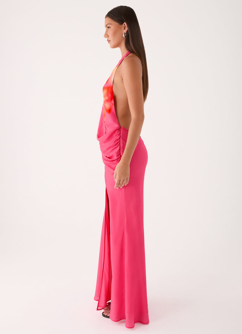 Calanbra Maxi Dress - Fuchsia