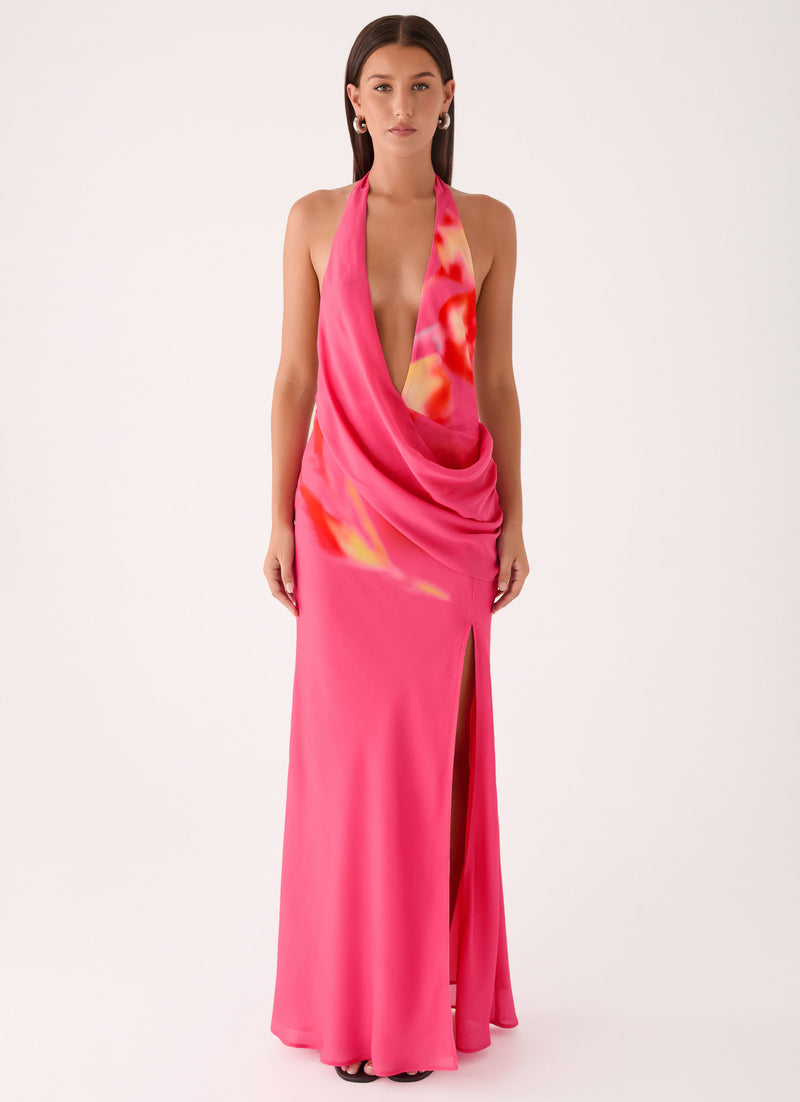 Calanbra Maxi Dress - Fuchsia