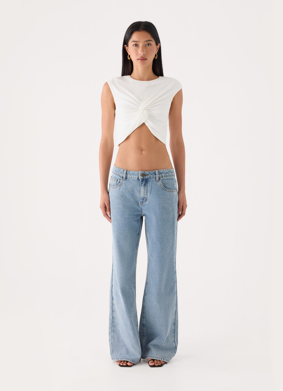 Kaleo Cropped T-Shirt - White