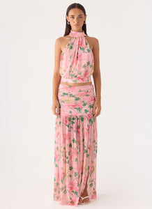 Cantrall Maxi Skirt - Blooming Spring