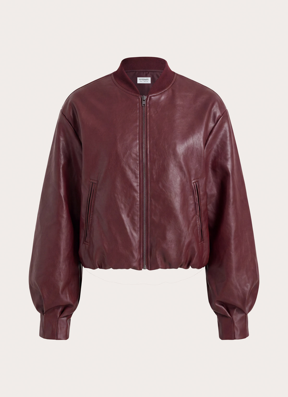 Canyon Bomber Jacket - Burgundy
