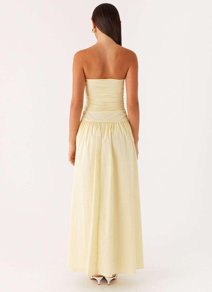 Carmel Maxi Dress - Yellow