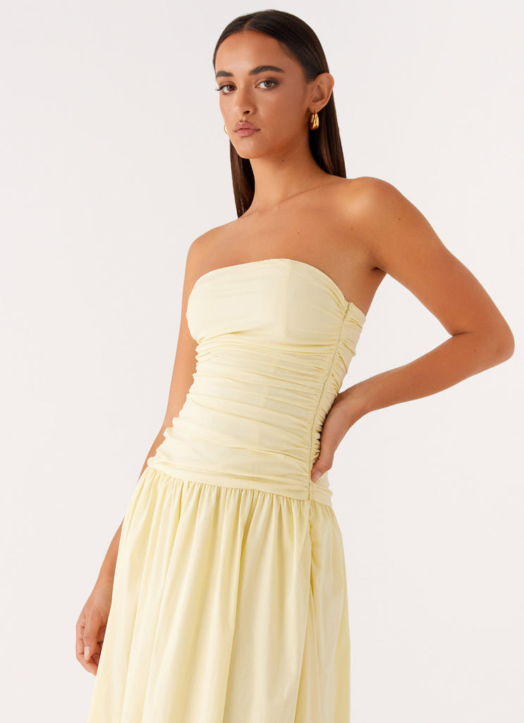 Carmel Maxi Dress - Yellow