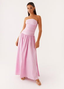 Carmel Maxi Dress - Pink