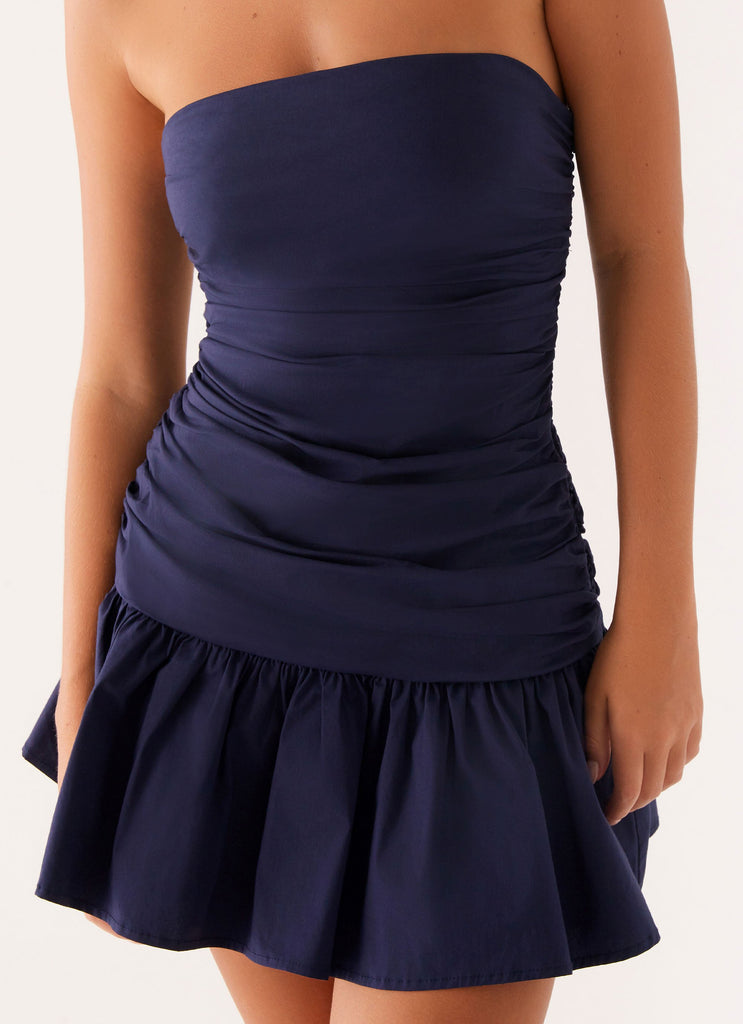 Carmel Mini Dress - Navy