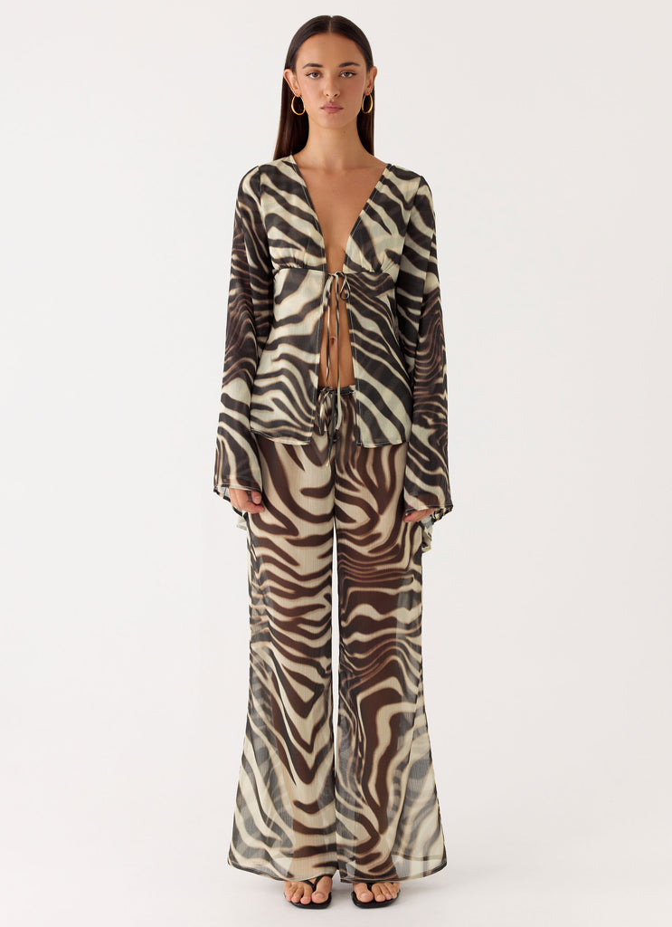 Chaty Top - Zebra