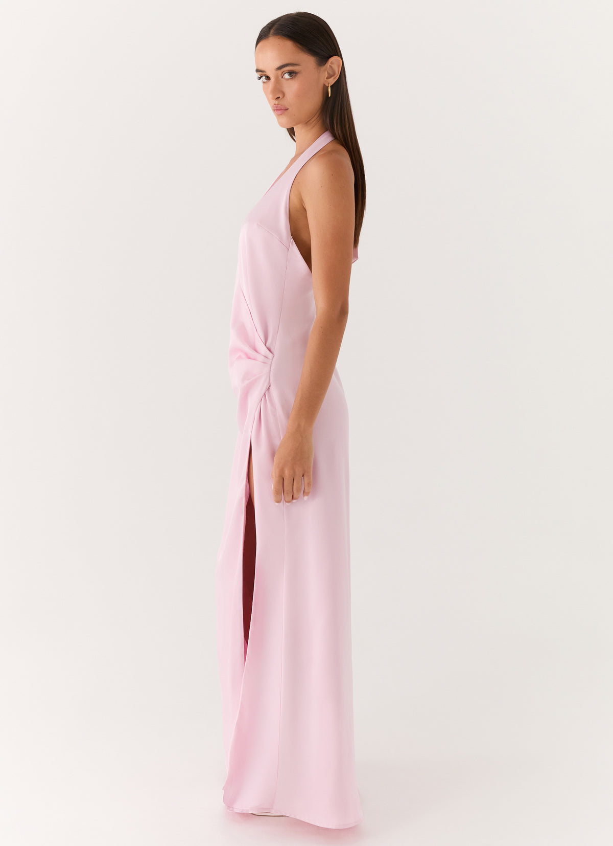 Chellie Wrap Maxi Dress - Pink
