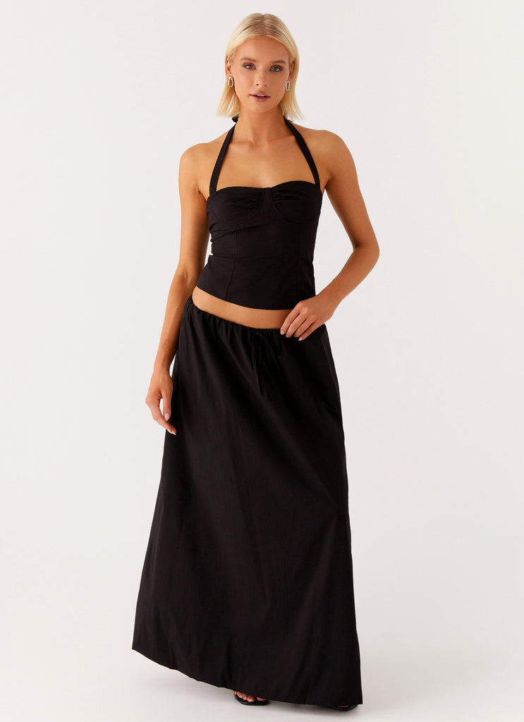 Cheryl Maxi Skirt - Black