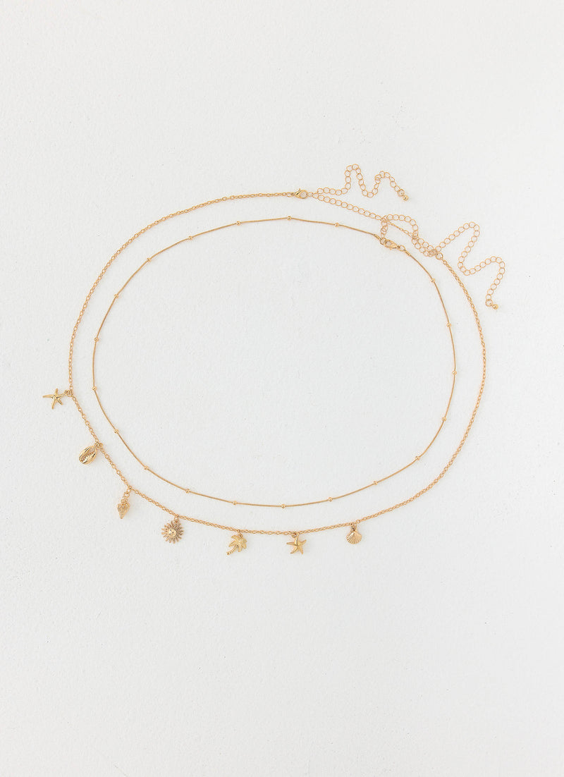 Ciao Charm Belly Chain - Gold