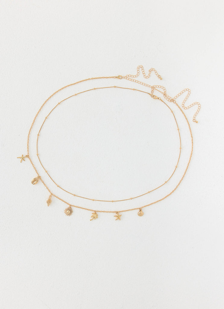 Ciao Charm Belly Chain - Gold