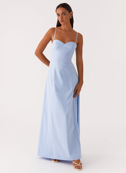 Clear As Day Maxi Dress