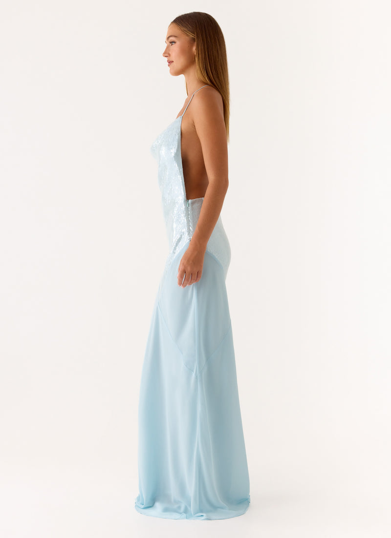 Cleodora Maxi Dress - Blue