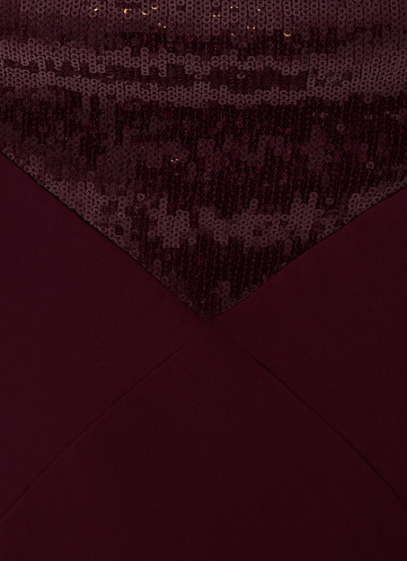 Cleodora Maxi Dress - Plum