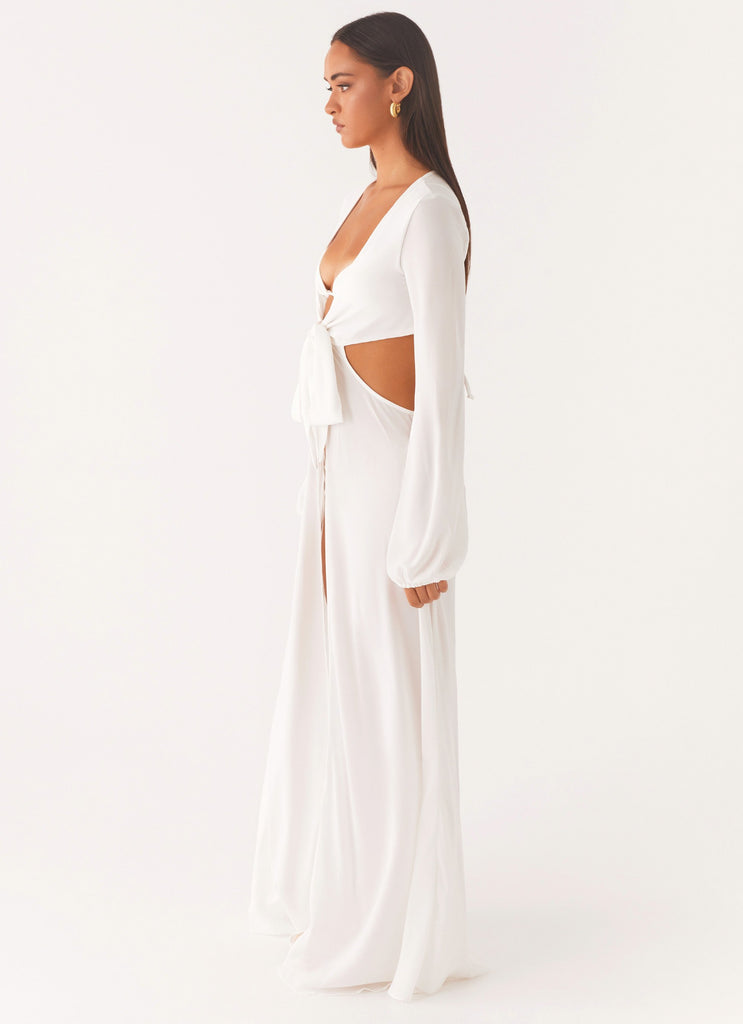 Coastal Maxi Dress - White