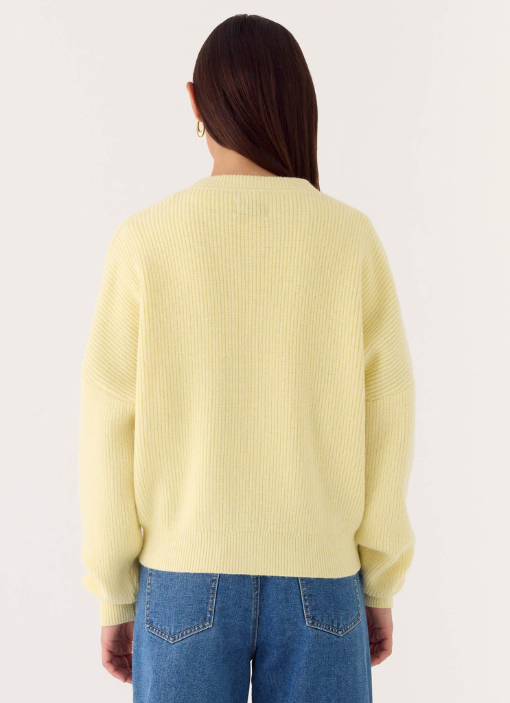 Codi Zip Jumper - Yellow