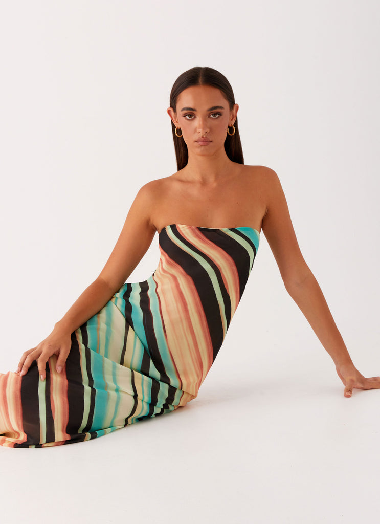 Como Maxi Dress - Stripe