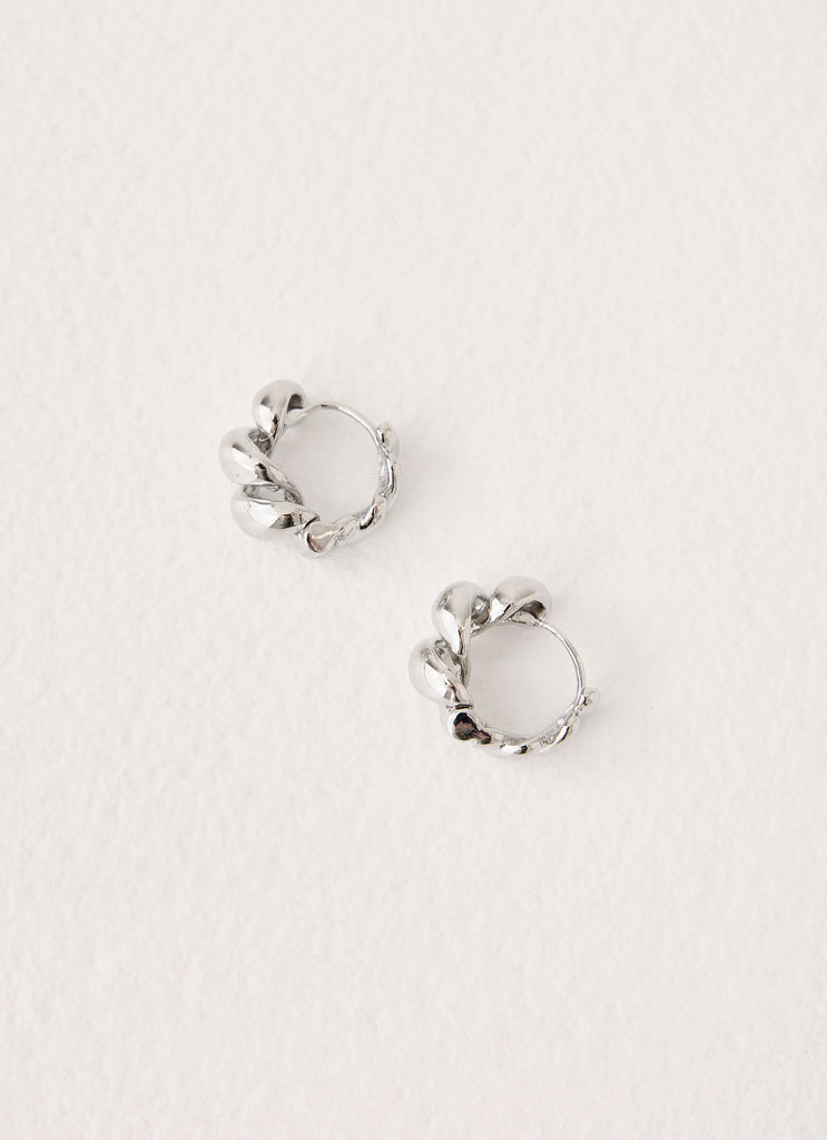 Cool Girl Earrings - Silver