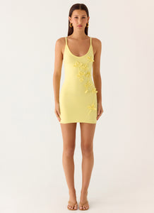 Cottesloe Mini Dress - Yellow